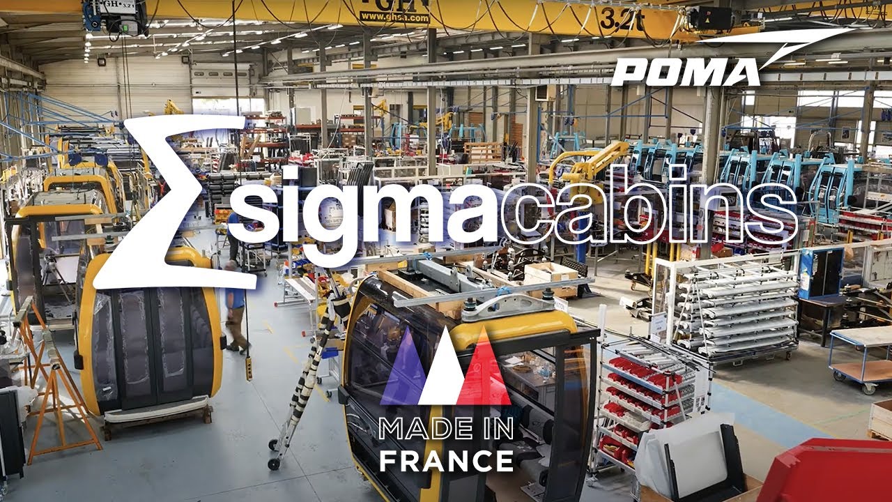 L'innovation au service des Usagers ! SIGMA, L’expert ensemblier cabines du groupe POMA