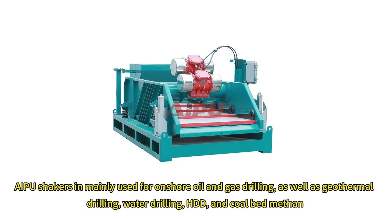 High Performance Shale Shaker | Field Tested Drilling Mud Shale Shaker | AIPU