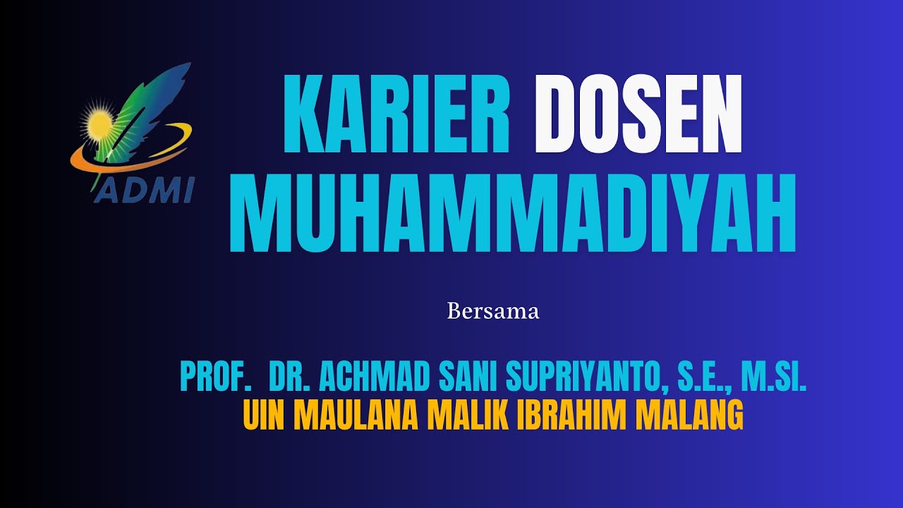 KARIER DOSEN MUHAMMADIYAH (4)