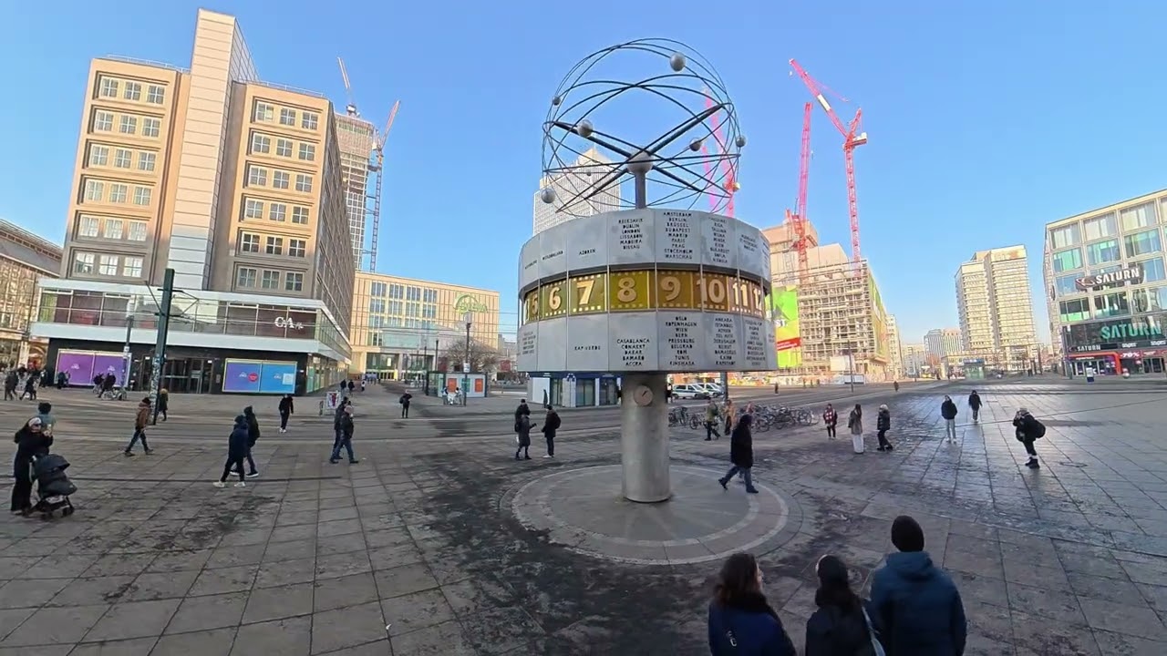 Alex, Fernsehturm, rotes Rathaus, Neptun Brunnen