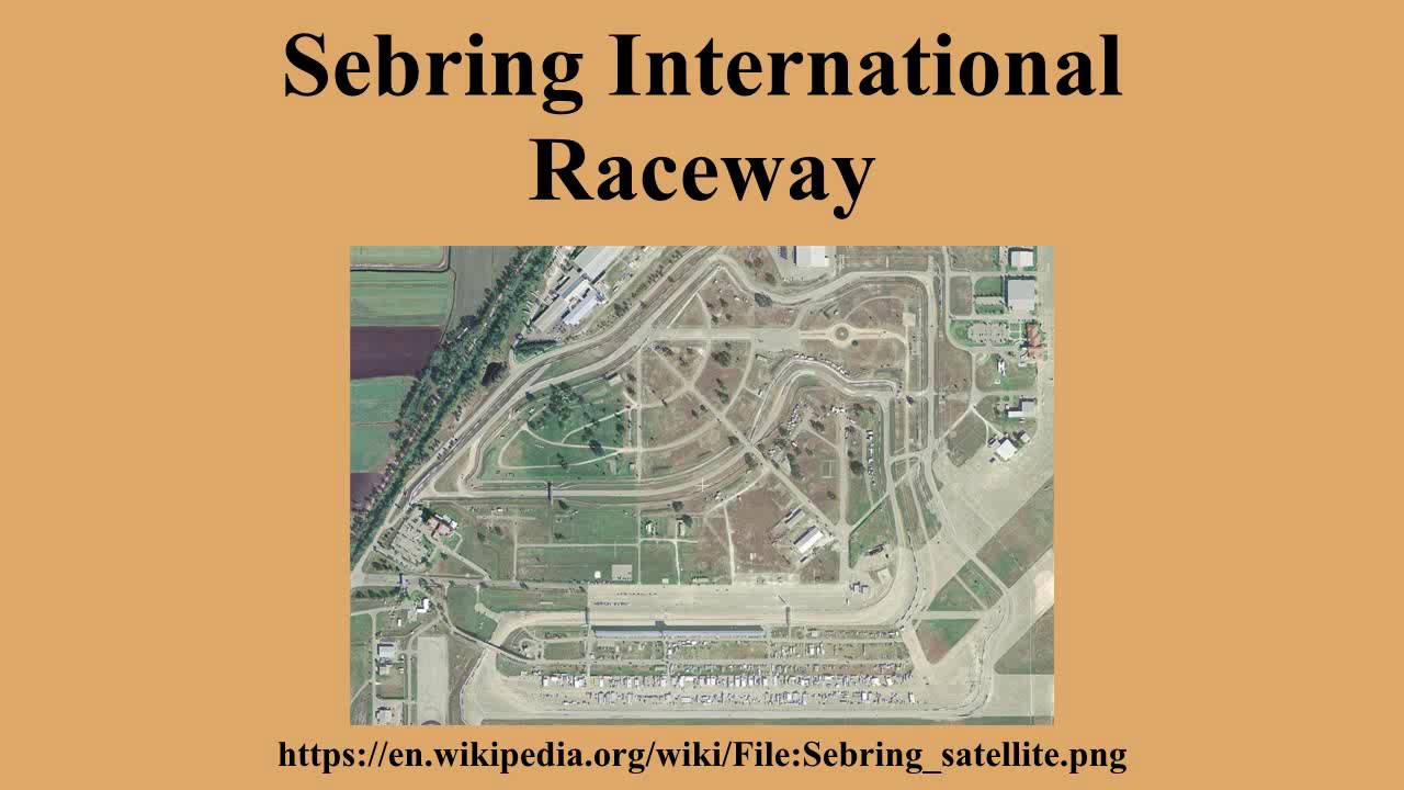 Sebring International Raceway
