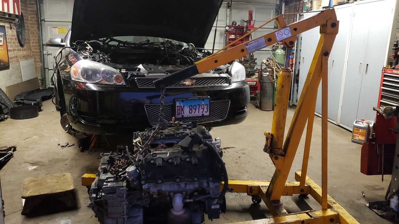 Engine Swapping 2012 Chevy Impala!!! (FULL PROGRESS VIDEO)