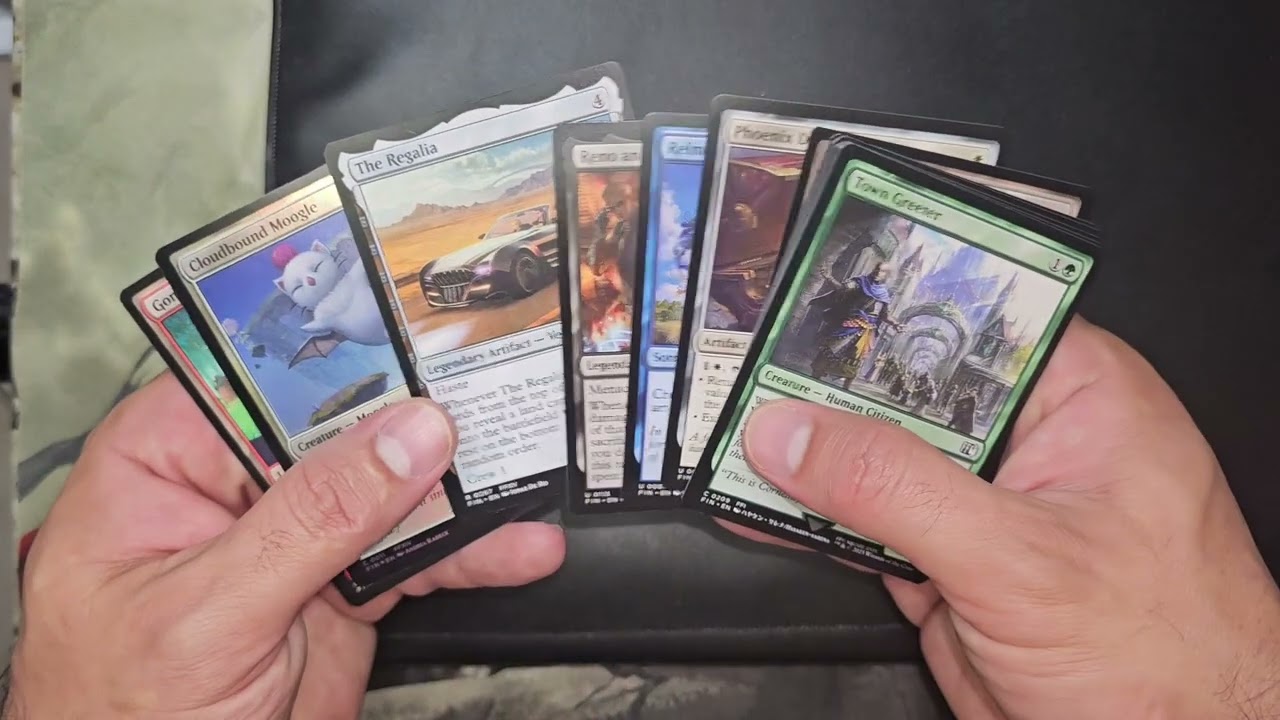 Magic the Gathering (MTG) Final Fantasy booster box unboxing. BOX 2, VID 2