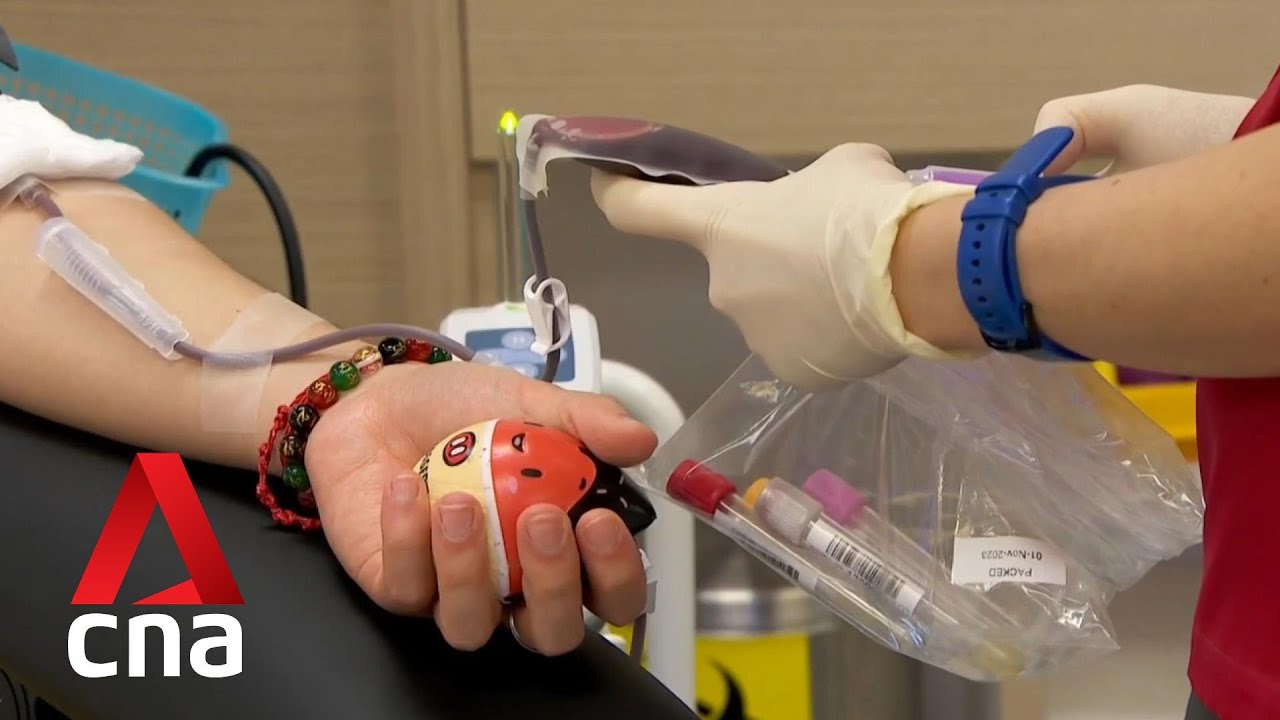 Fewer young people stepping forward as blood donors in Singapore