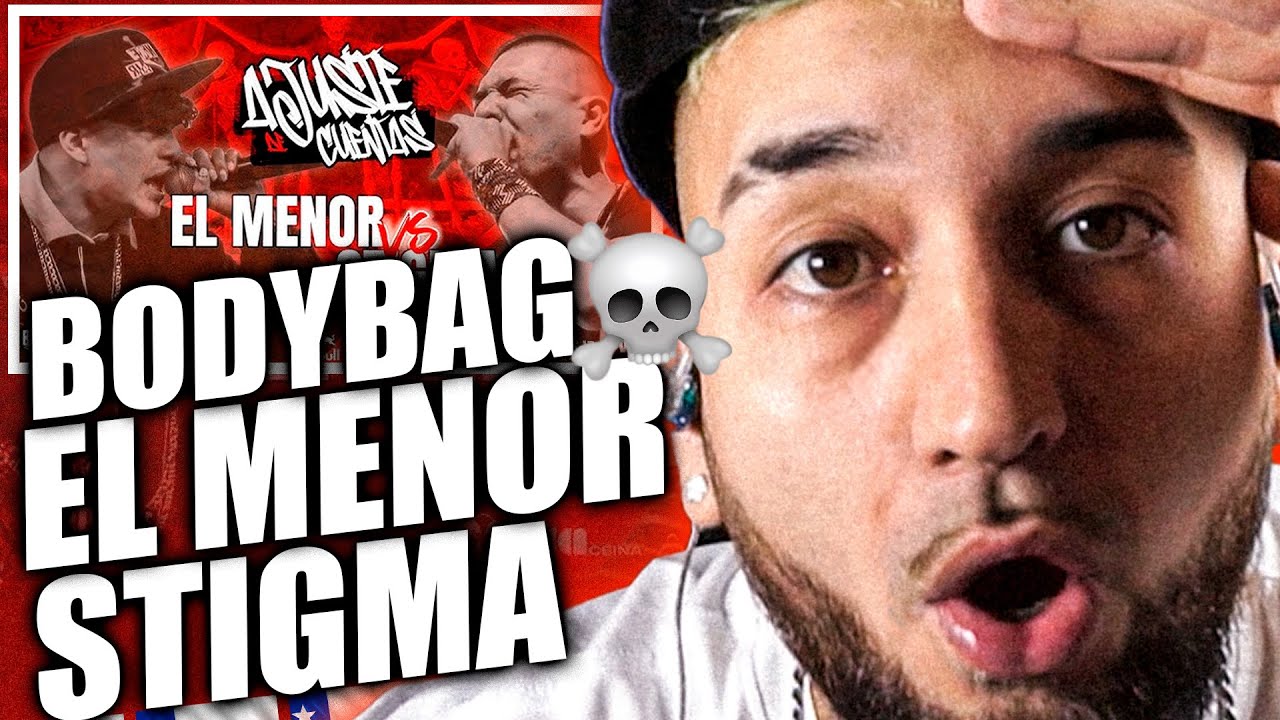 CAYÓ LA LEYENDA💀| EL MENOR VS STIGMA (BATALLA ESCRITA) | Reacción a BARRABASE 🇨🇱