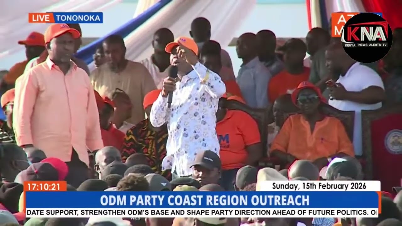 NIPE KAZI NILAINISHE HII ODM NAONA KUNA WATU WANAPOTEA.