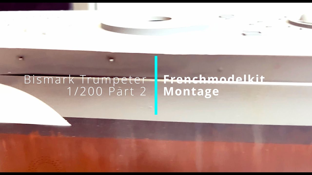 Montage maquette : BismarckPart2