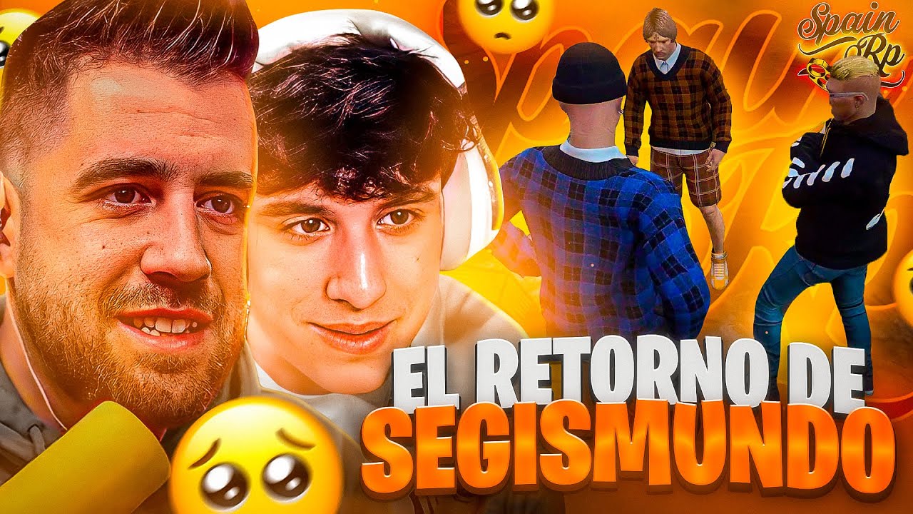 EL REENCUENTRO de AURON con SEGISMUNDO en SPAINRP🥺🧡| GUSTABO y ROGELIO #mejoresmomentos #spainrp