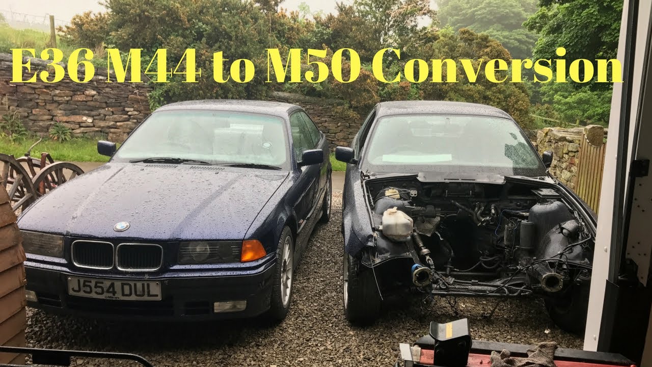 E36 4 Cylinder (M44) to 6 Cylinder (M50) Engine Swap DIY
