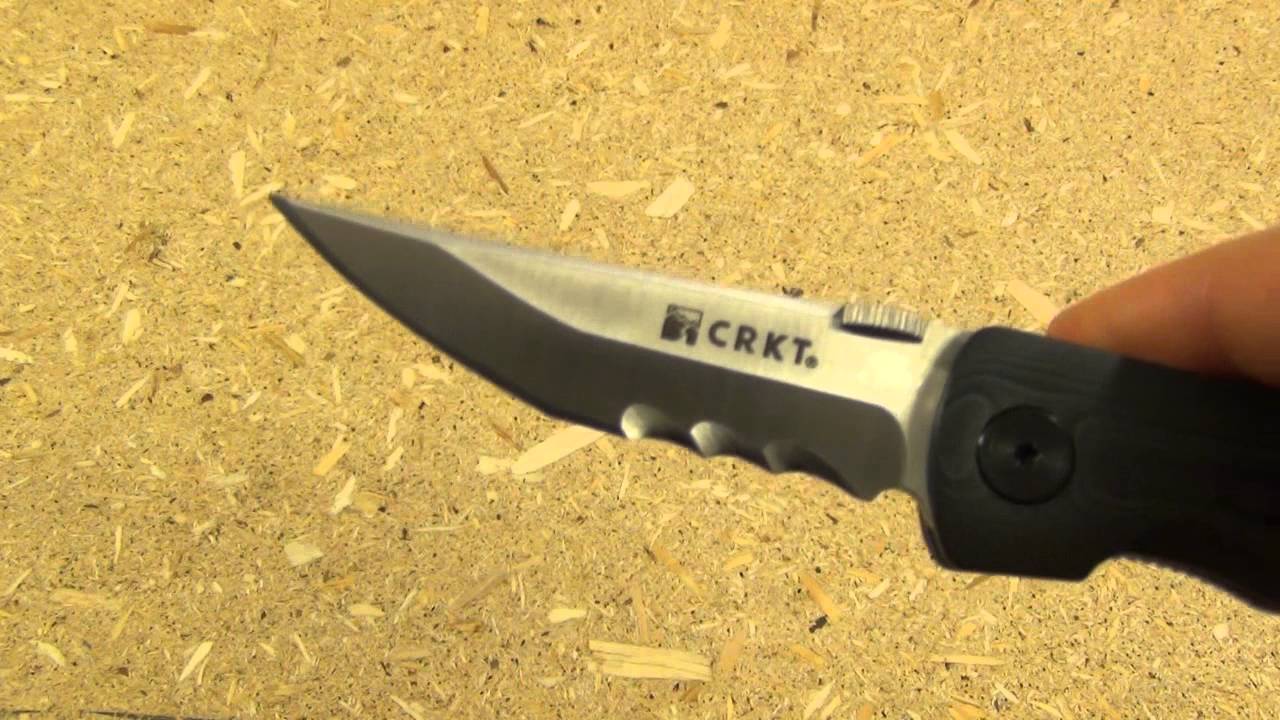 CRKT Heiho Veff Serrations Model, Folding Knife Review