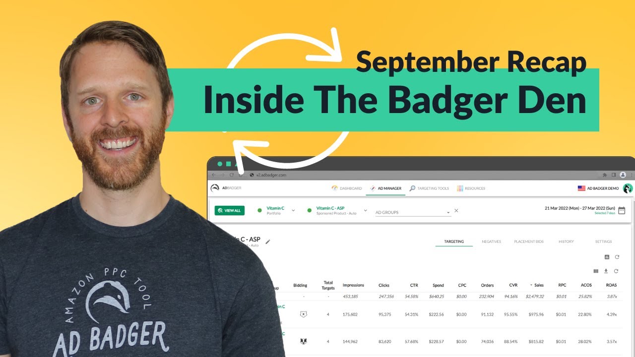 Inside Look at Amazon PPC Software Start-Up - Fireside Chat With Ad Badger CEO [The PPC Den Podcast]