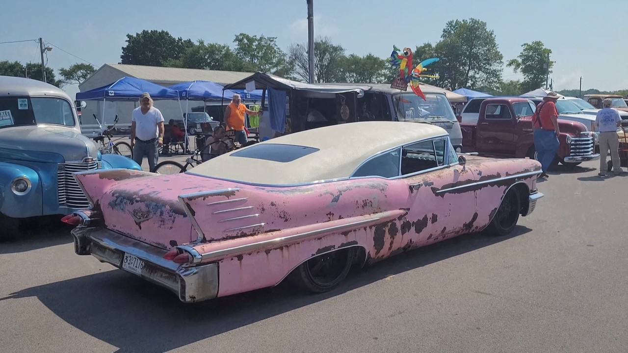 Redneck Rumble car show Lebanon Tennessee wild classic cars hot rods old trucks 4K Samspace81 vlog