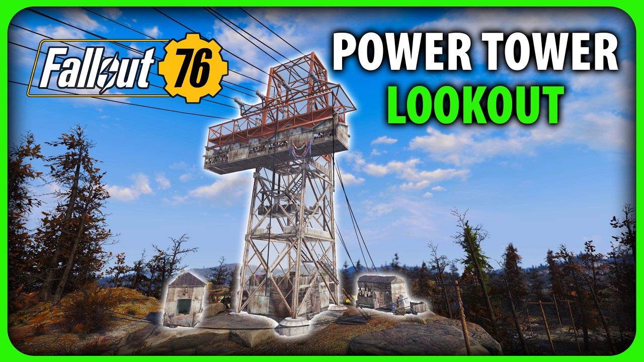 Fallout 76 - Power Line Station Settlement