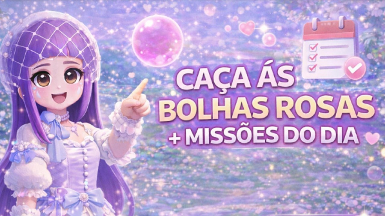 🌸✨ CAÇA ÀS BOLHAS ROSAS EM HEARTOPIA! ✨🌸