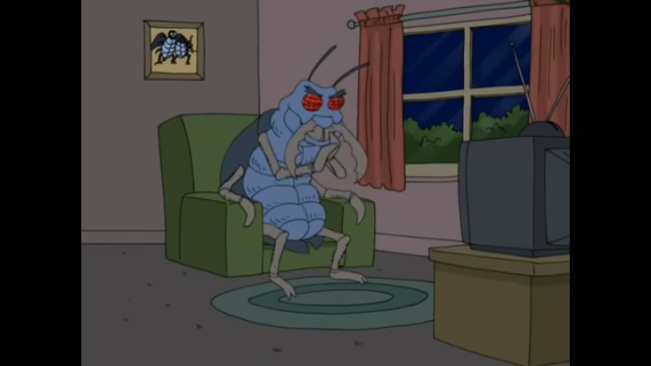 Family Guy cockroach saying good good for five minutes