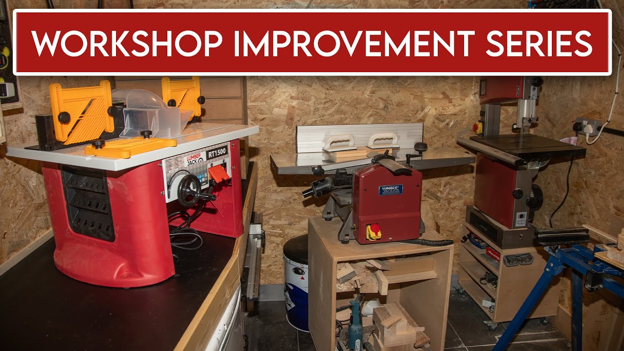 Workshop Upgrade Ep1: Dust Extraction Space-Saving Hack for Small Shops