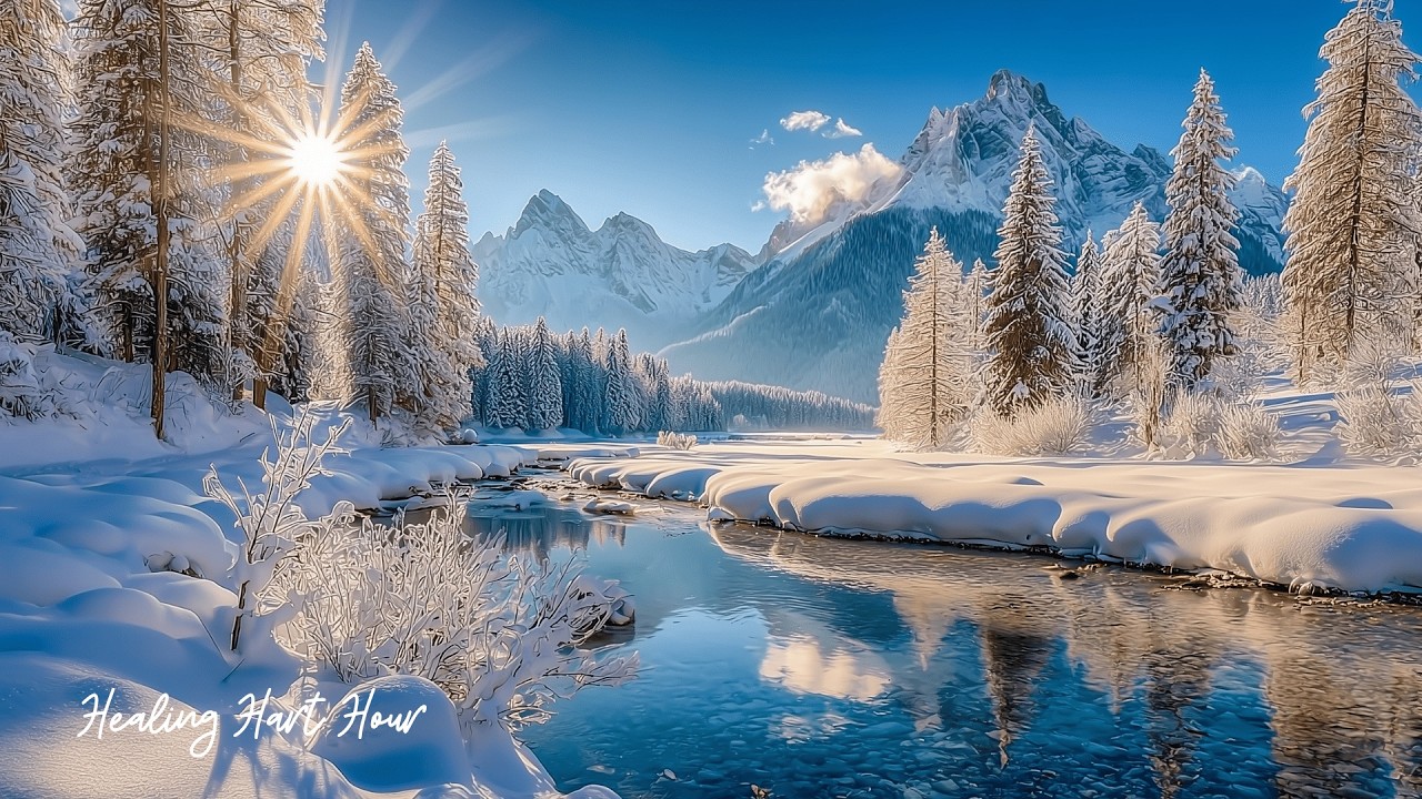 Спокойная зима ❄️ Красивое пианино для глубокого расслабления, сна и душевного покоя