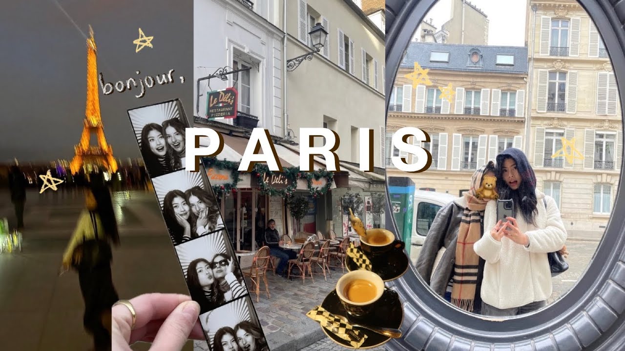france vlog! 3 days in PARIS + more in nantes with my local friend🇫🇷 
