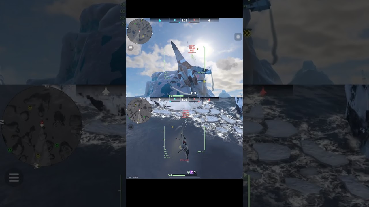 《MetalStorm》 F-22 Cobra Kill : level hard #gaming #jet #metalstorm #cobra