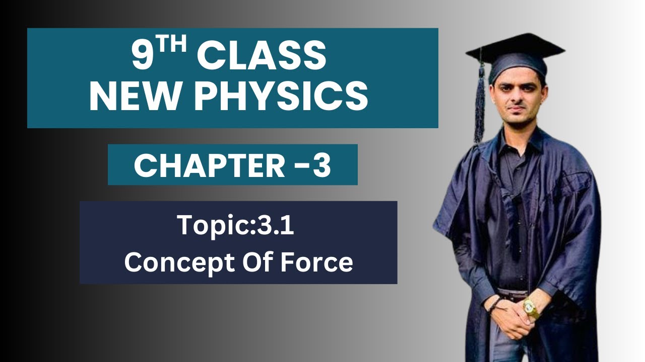 Topic:3.1 Concept of Force | 9 Class New Physics Book 2025