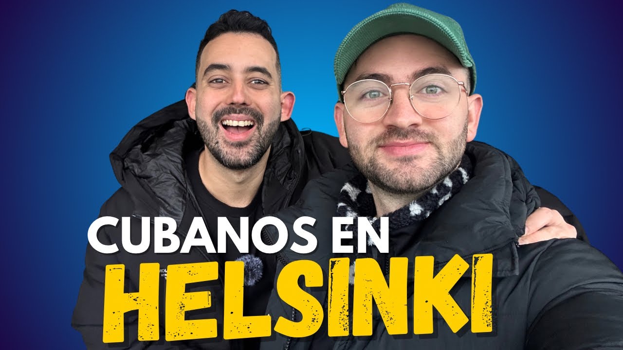 CUBANOS en FINLANDIA 🇫🇮 ,HELSINKI nos SORPRENDIÓ