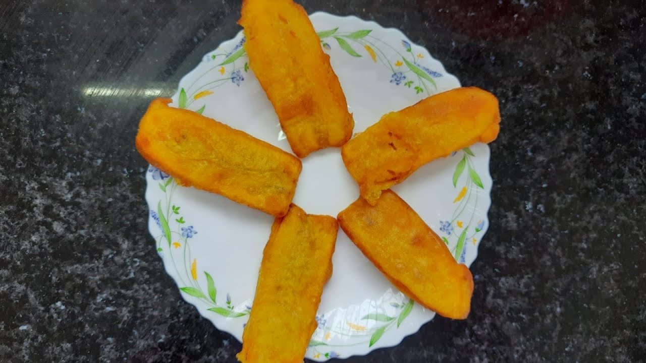 Banana Podi | ಬಾಳೆಹಣ್ಣು  ಪೋಡಿ  | Parndh podi | Snack time recipe | Easy Mangalore recipe
