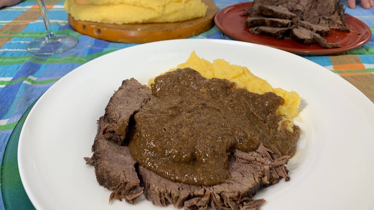 Stracotto con Polenta, ricetta scientifica e originale