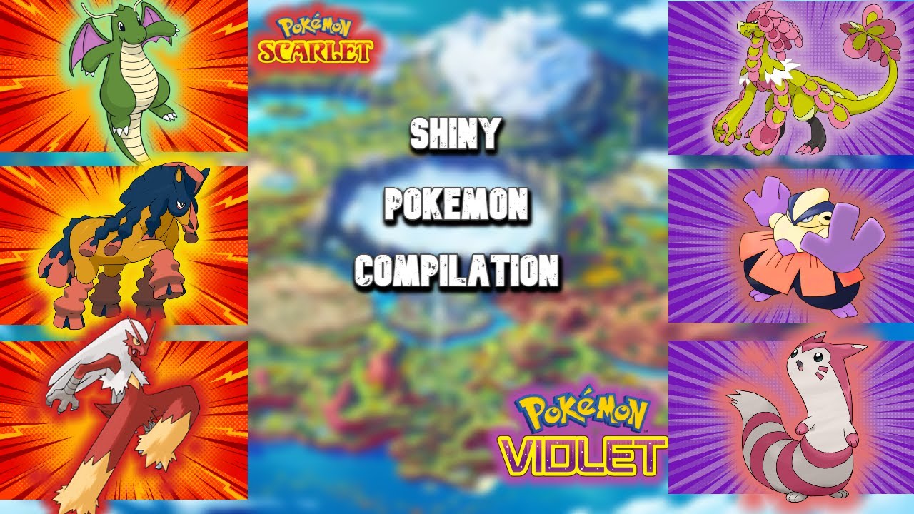 15 EPIC SHINY POKEMON REACTION IN SCARLET AND VIOLET SHINY COMPILATION