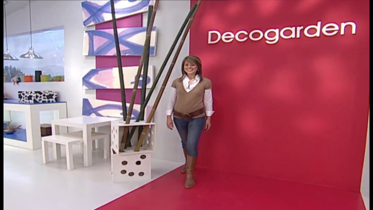 Primer programa de Yolanda Alzola en Decogarden