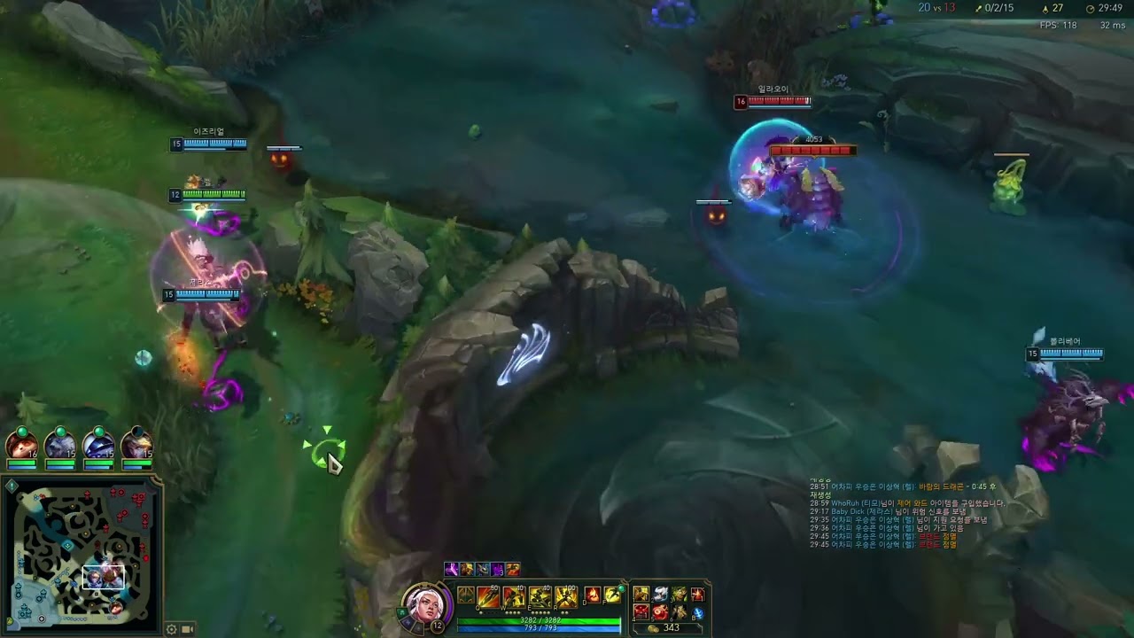 wombo combo to turn the game
