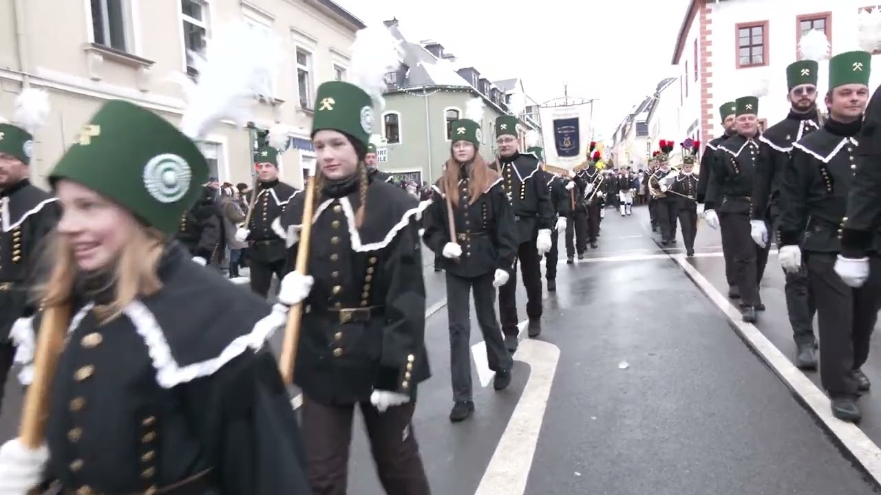 Große Bergparade in Marienberg 2024