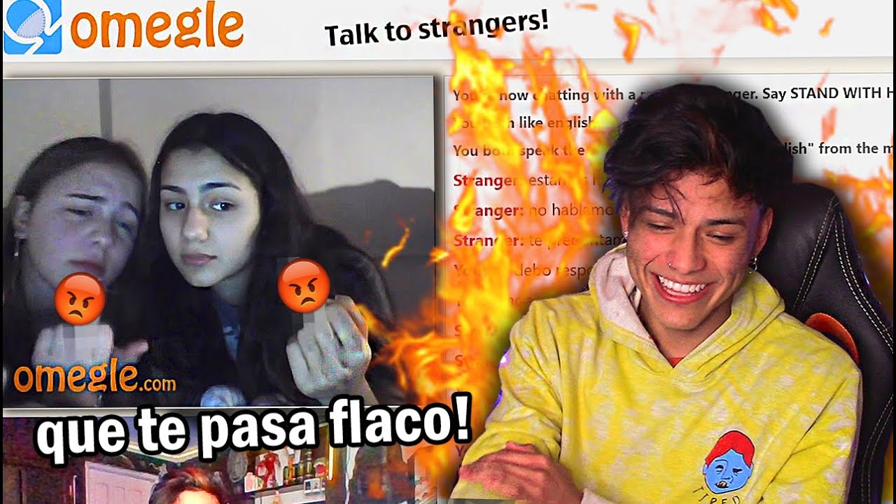 PELEANDO CON DESCONOCIDOS en OMEGLE!!