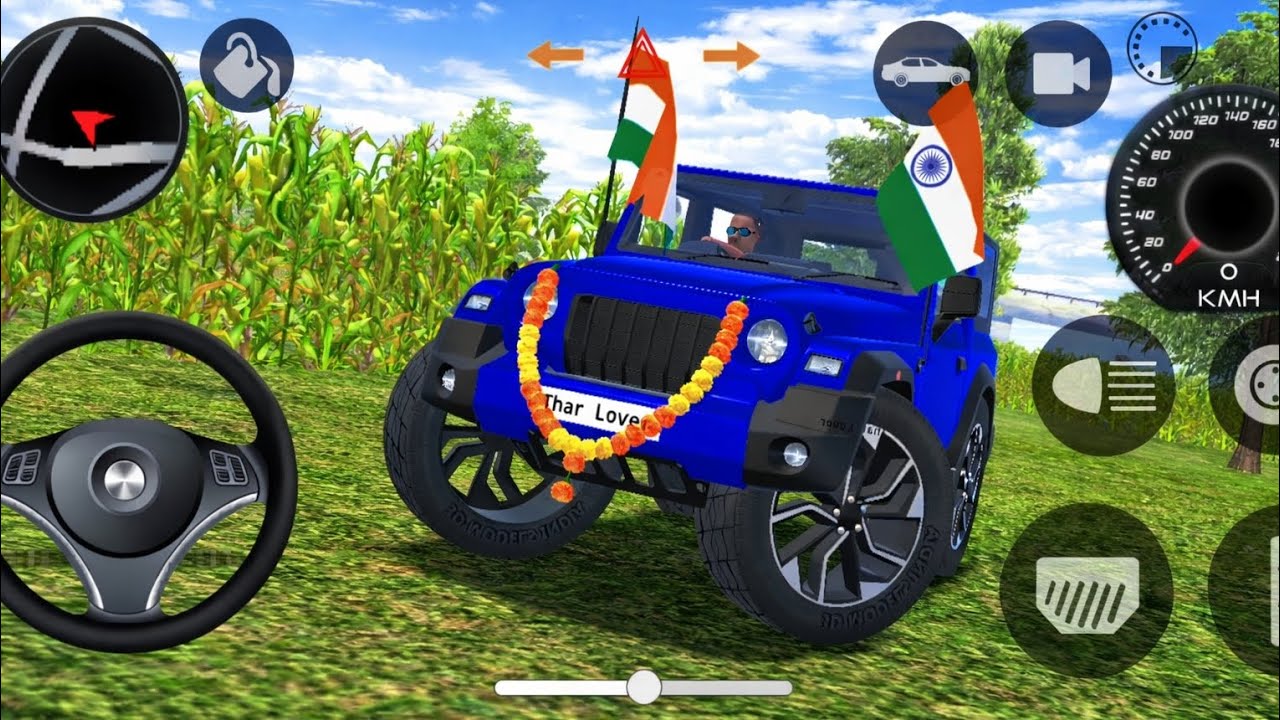 Modified Mahindra Thar Car Games: Indian Cars (Gadi Wala Game) - Car Game Android Gameplay 2026