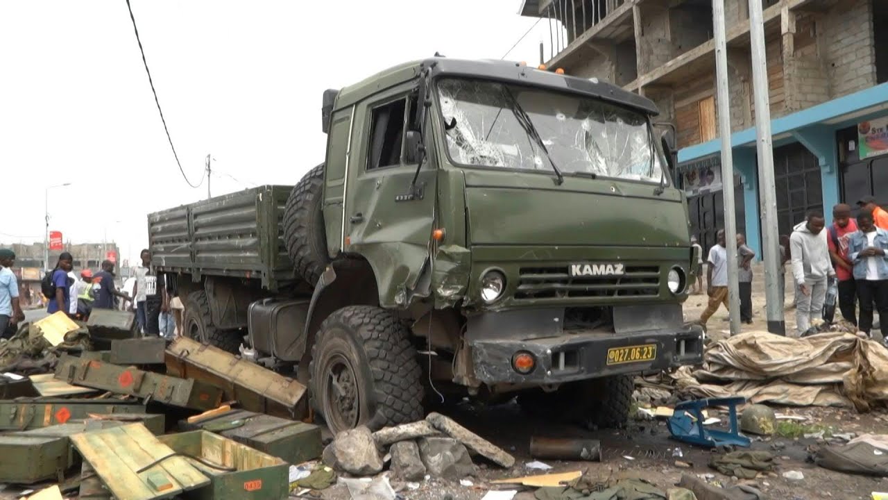 Aftermath of violent clashes around DR Congo's besieged city of Goma | AFP