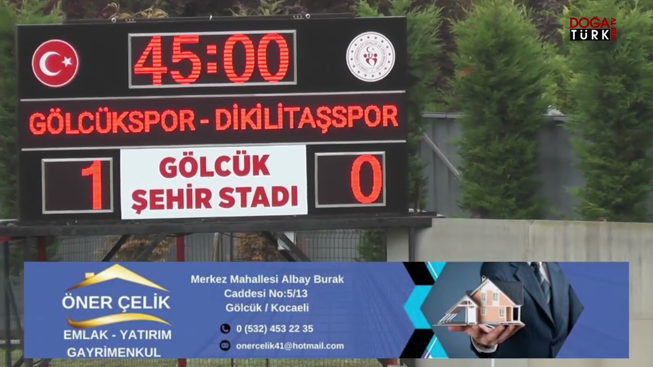 Gölcükspor Dikilitaşspor Maçının Özeti 