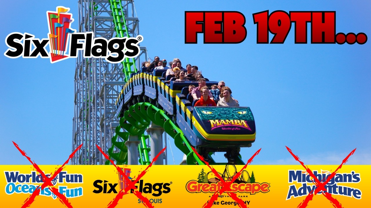 Самое масштабное изменение в Six Flags на сегодняшний день? Что может произойти 19 февраля!