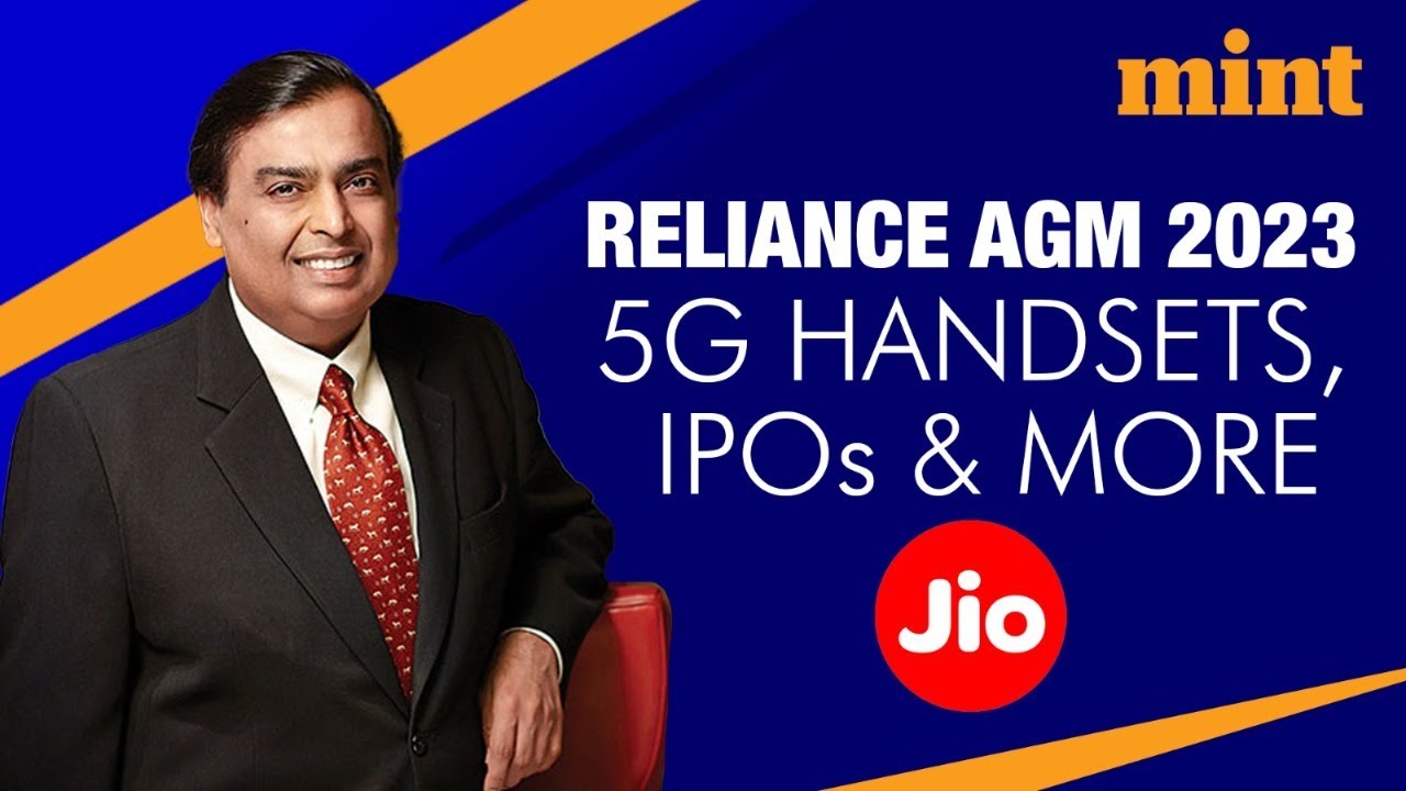 Reliance AGM 2023 LIVE; Jio IPO date | 5G devices | What to expect