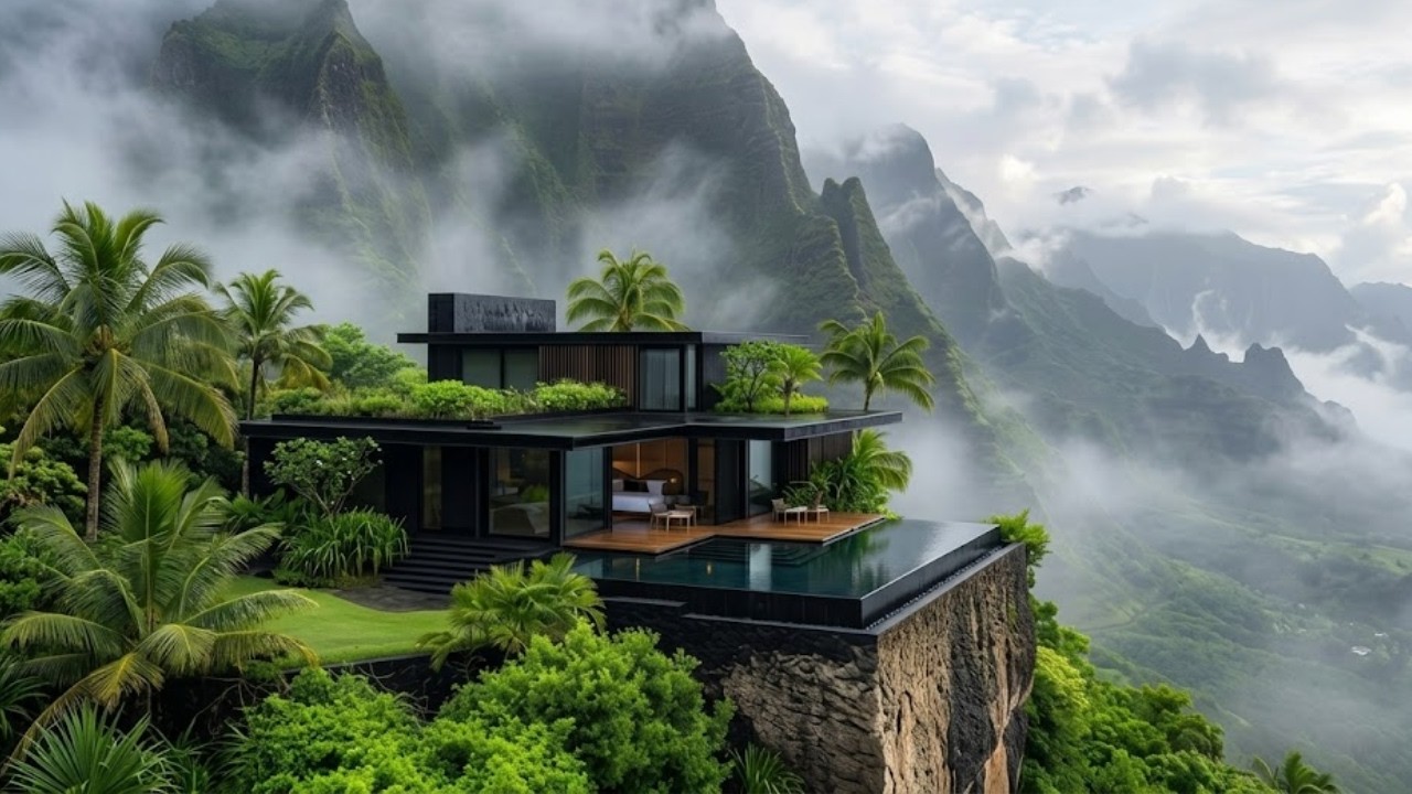 Building a $50 Million Mansion on a Cliff!