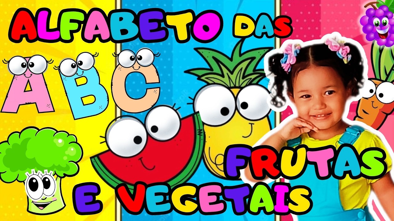 Alfabeto das Frutas para Educação Infantil