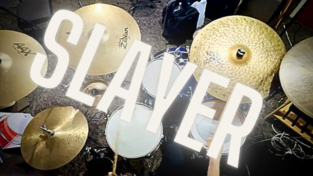 -JAZZ DRUMMER PLAYS METAL- SLAYER!!!!!!!!