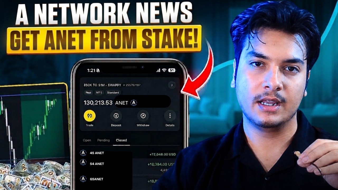 A Network Get ANET From Staking? A Network New Collab Coming? Cryptomentory