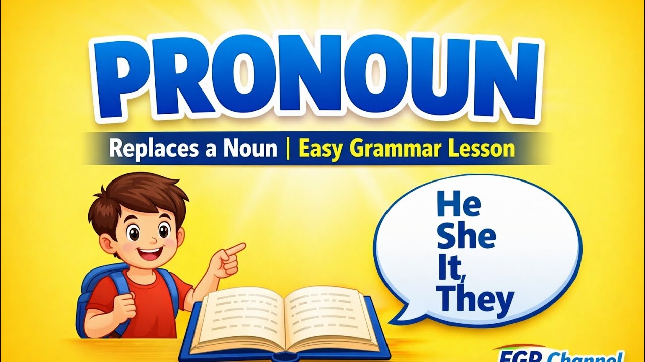What is a pronoun? Types of pronoun 