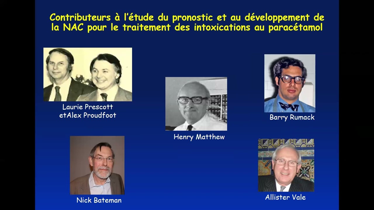 Module toxicologie - Intoxication au paracétamol