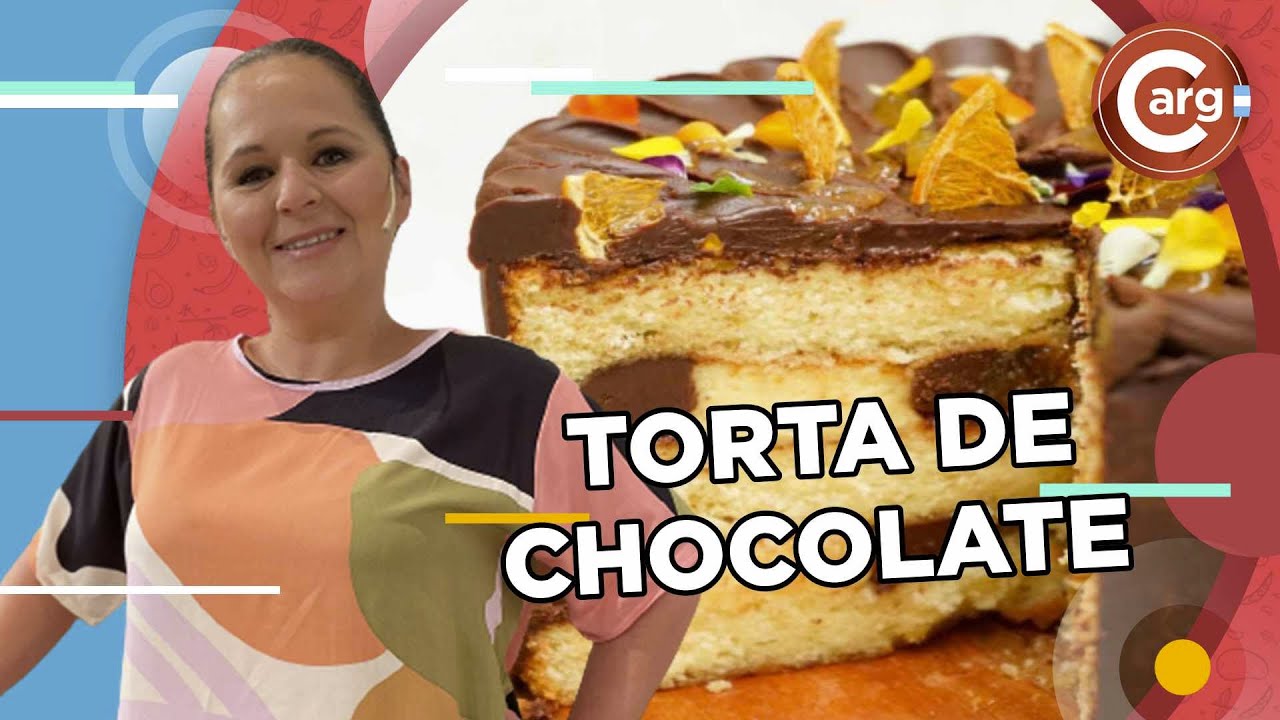 TORTA DE NARANJA Y CHOCOLATE