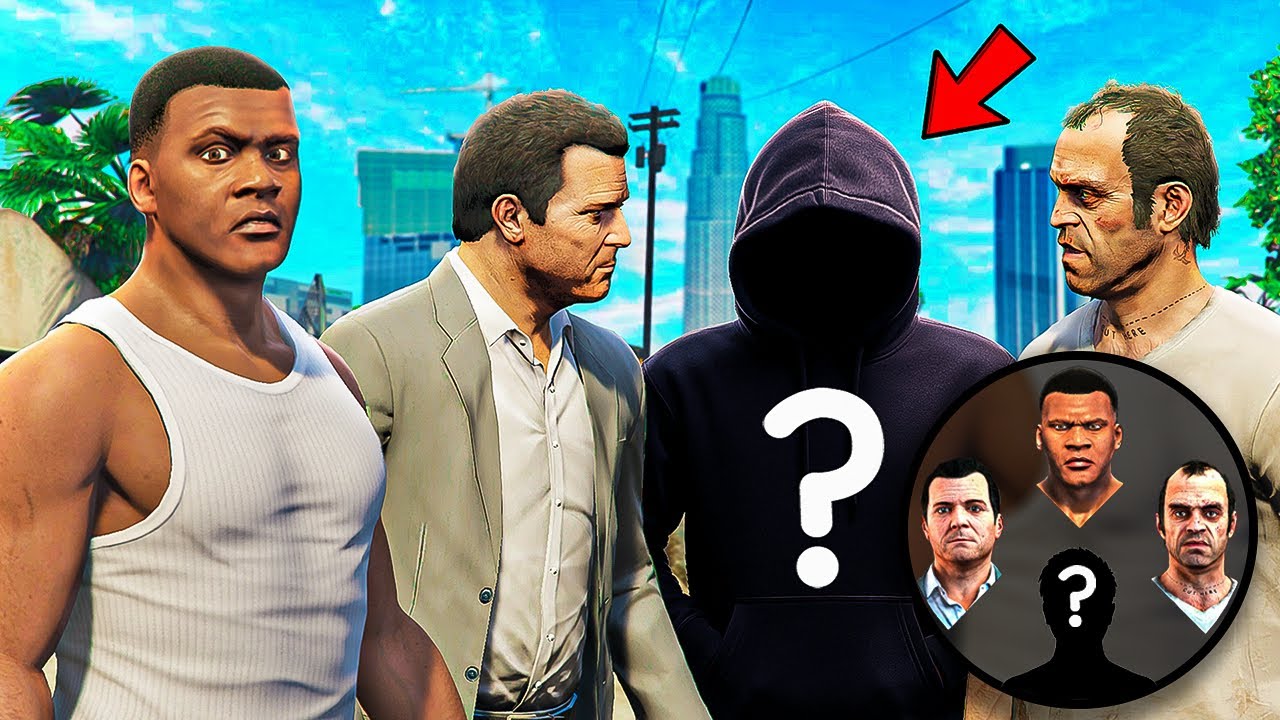Кто 4-й ГЛАВНЫЙ ГЕРОЙ в GTA 5?