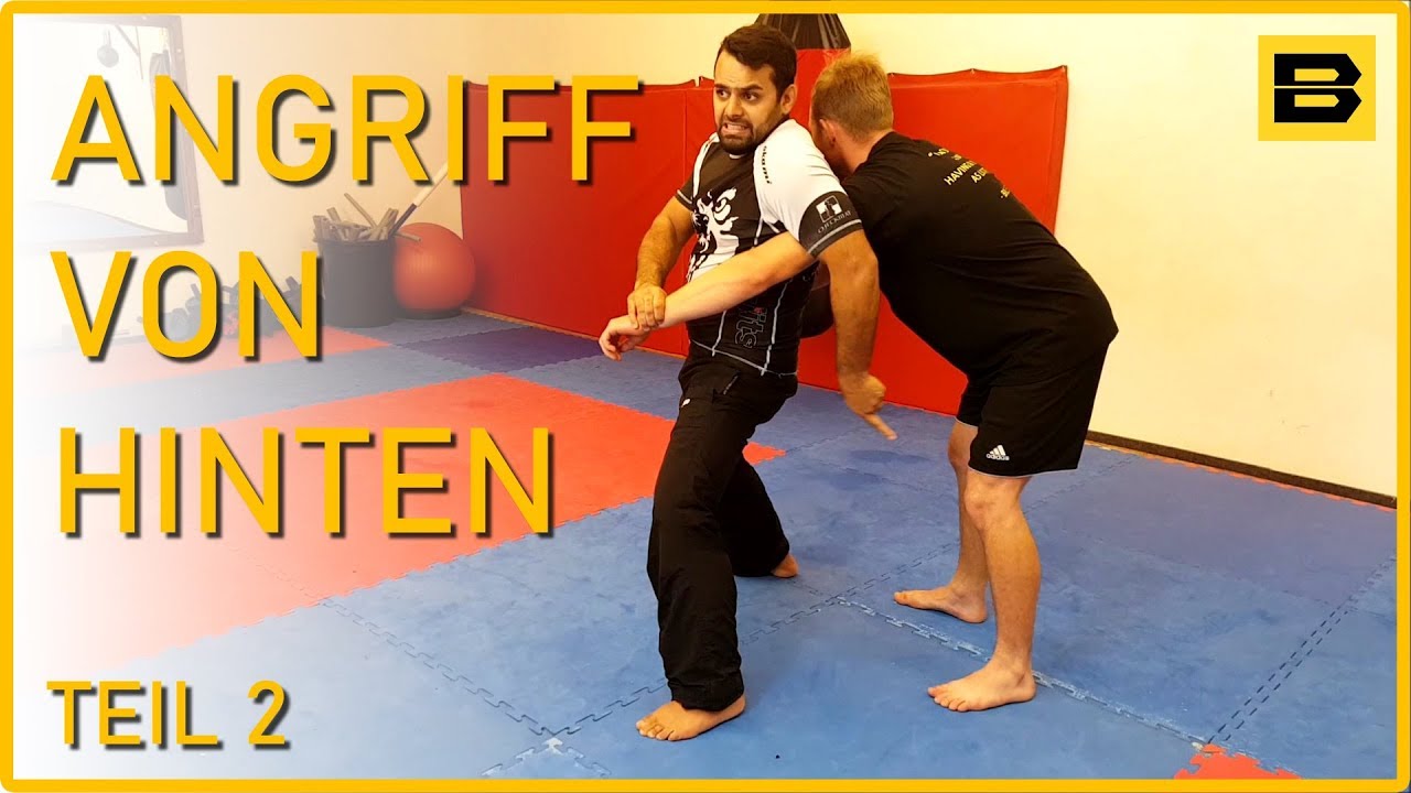Angriff von hinten - So befreist du dich aus dem Umklammerungsgriff - Selbstverteidigung (2/2)