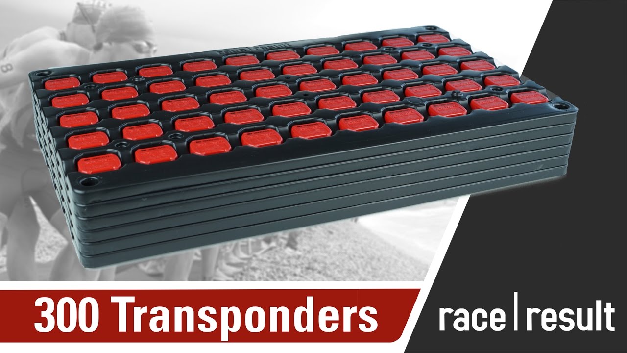 300 race|result Active Transponders in one shot!