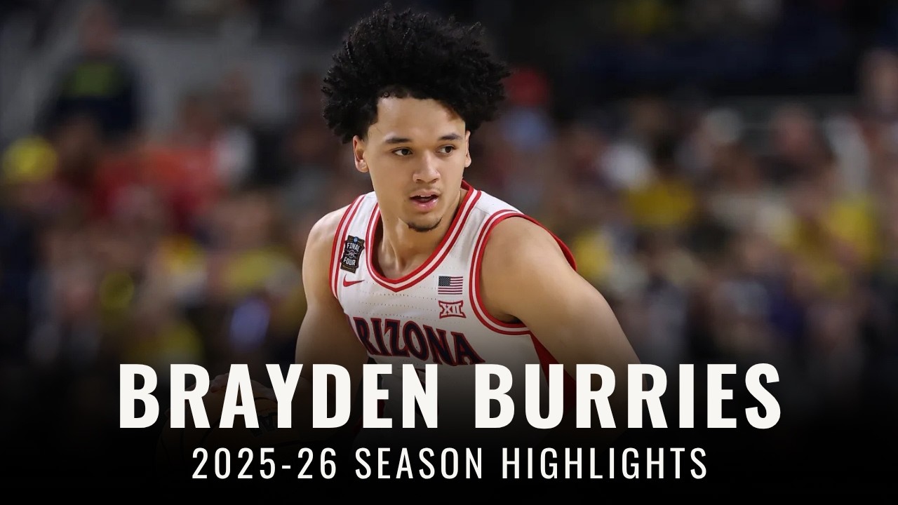 Brayden Burries 2025-26 Arizona Wildcats Highlights