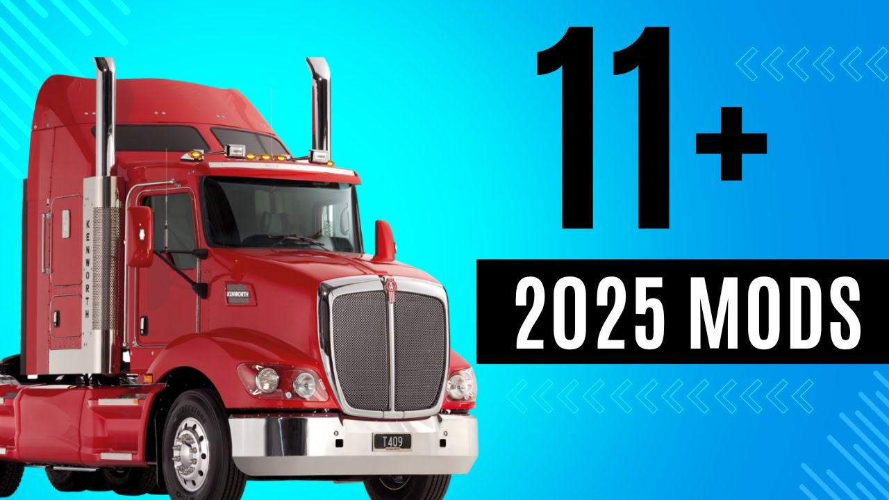 Top 12 Must-Have ATS 2024 Mods to Improve Your 1.53 Game