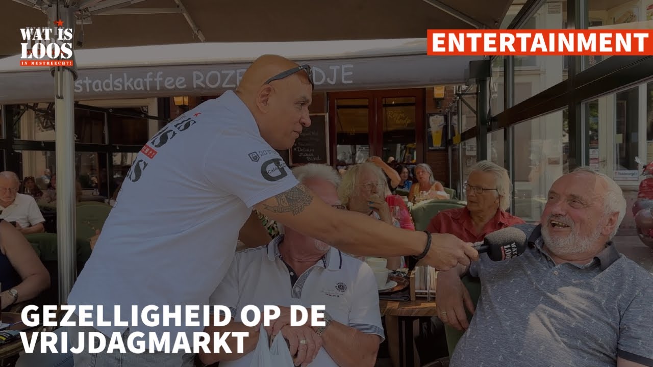 GEZELLIGHEID OP DE VRIJDAGMARKT